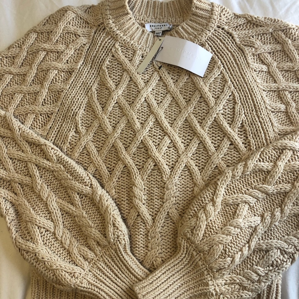 New with tags Equipment Sweater